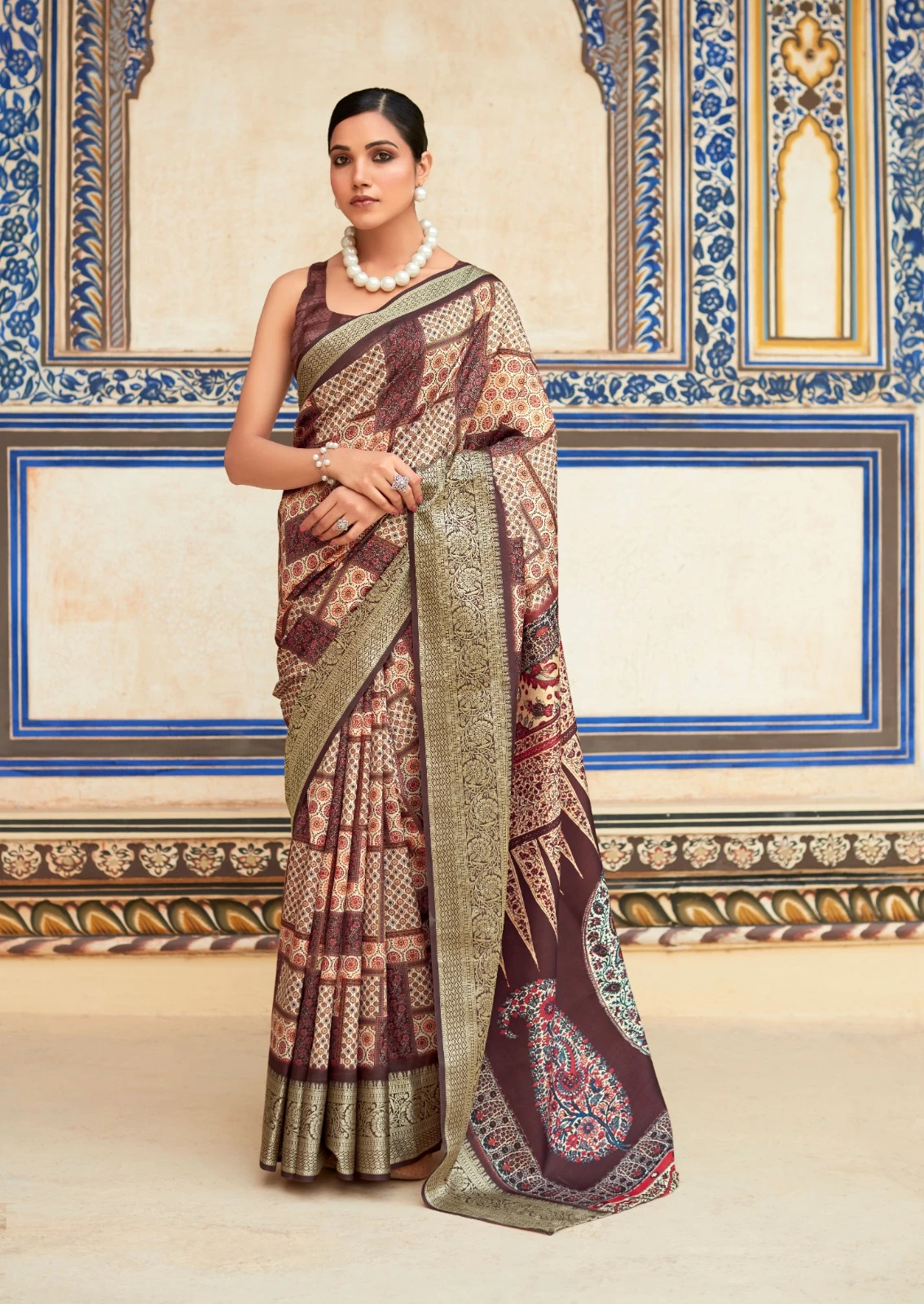 Rajpath Saaria Silk Dola Viscose Wholesale Fancy Sarees Catalog — Wholesale Sarees, MPA wholesale from Surat - Gallery Image 15